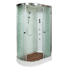Душевая кабина Deto EM 120x80 см с гидромассажем