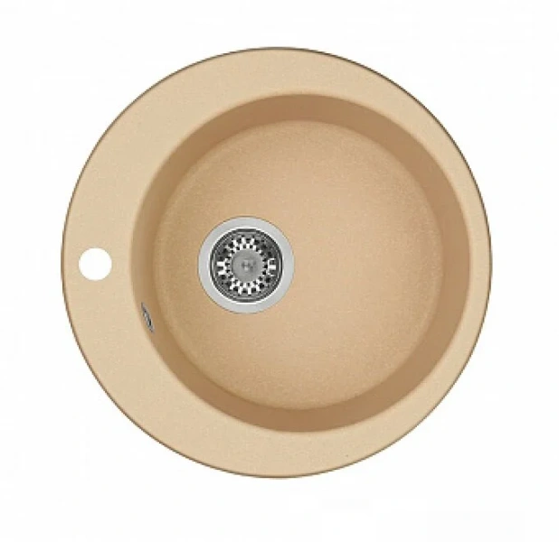Мойка для кухни Акватон Иверия 48 см латте 1A711032IV260 (детальная фотография)