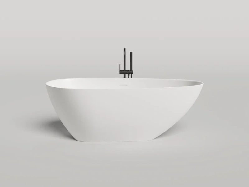 Ванна из искусственного камня Salini Paola 172х83 см белая 1015104G (детальная фотография)