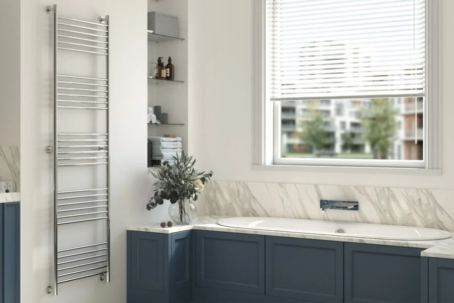 Полотенцесушитель водяной Сунержа Богема+ 60х190 см без покрытия 00-0220-1960 (детальная фотография), хром