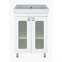 Тумба под раковину напольная Misty Урал 60 см белая