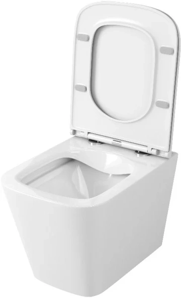 Унитаз подвесной OWL 1975 Vatter Ruta-H mini безободковый OWLT190403 (детальная фотография), без бачка, со скрытым бачком