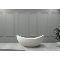 Ванна из искусственного камня Abber Stein 180x80 см отдельностоящая