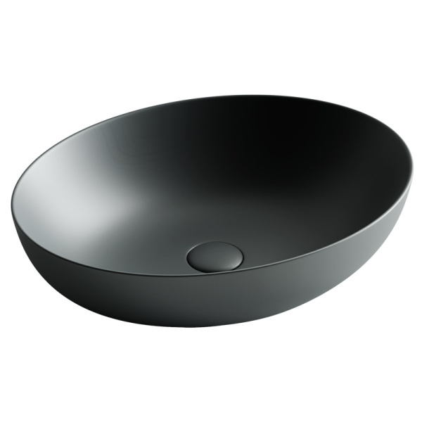 Раковина Ceramica Nova Element 51 см темный антрацит матовая CN6017MDH (детальная фотография)