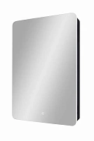 Зеркальный шкаф с подсветкой Art&Max Lecce 57 см черный правосторонний