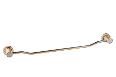 Полотенцедержатель Boheme Royal Cristal бронза, прозрачные кристаллы