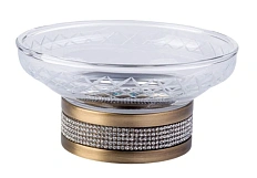 Мыльница Boheme Royal Cristal бронза