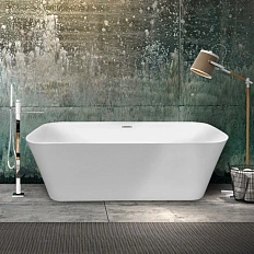 Ванна акриловая Vincea 170x80 см белая матовая