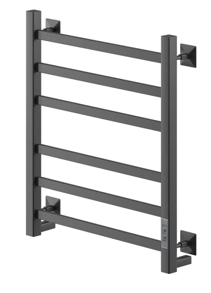 Полотенцесушитель электрический Ника Step 60х40 см черный матовый STEP-1 60/40 черн мат U (детальная фотография)