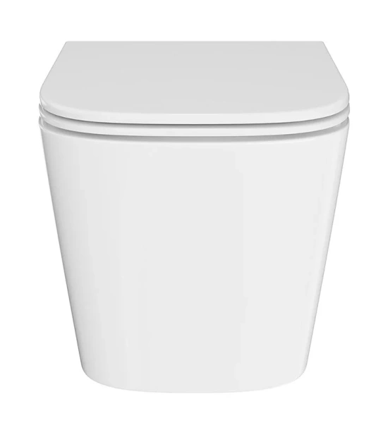 Унитаз подвесной Kerama Marazzi Cubo безободковый CU.wc.02 (детальная фотография), современные, hi-tech, прямоугольные