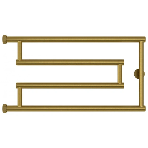 Полотенцесушитель водяной Сунержа High-Tech+ 65х32 см состаренная латунь 051-4051-3265 (детальная фотография), другие