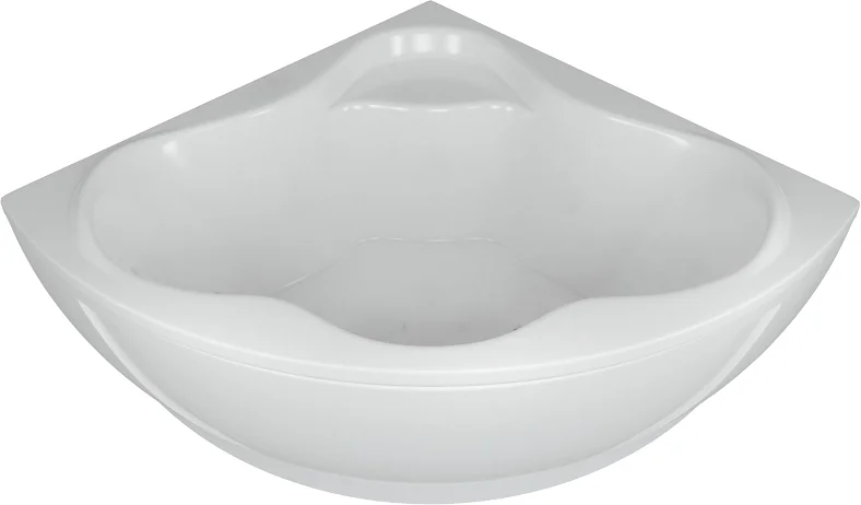 Ванна акриловая Акватек Галатея 135x135 см с фронтальным экраном, угловая GAL135-0000022 (детальная фотография), современныe, hi-tech
