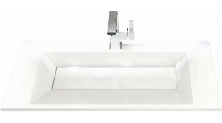 Раковина-топ, La BeauteFINISTERE белая 75см TF01 (детальная фотография)