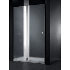 Душевая дверь в нишу Cezares Elena 100 см стекло рифленое Punto, левая