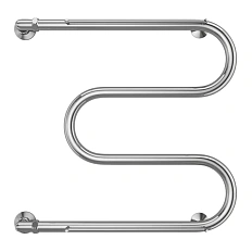 Полотенцесушитель водяной Terminus М-образный 60х60 см с полкой