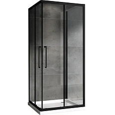 Душевой уголок Abber Schwarzer Diamant 90х90 см стекло прозрачное