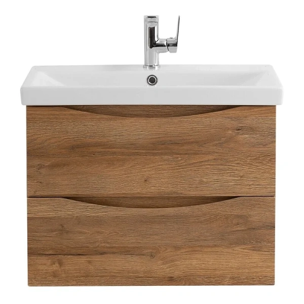 Тумба под раковину подвесная BelBagno Marino 70 см rovere rustico MARINO-CER-700-2C-SO-RR-P (детальная фотография)