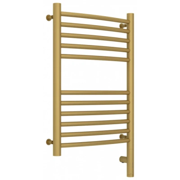 Полотенцесушитель электрический Сунержа Богема 3.0 40х60 см золото матовое 032-5802-6040 (детальная фотография), лесенка, вертикальные