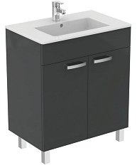 Тумба под раковину напольная Ideal Standard Tempo 70 см серая