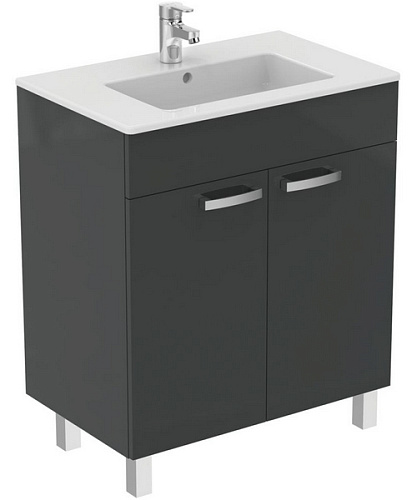 Тумба под раковину напольная Ideal Standard Tempo 70 см серая - фото 3