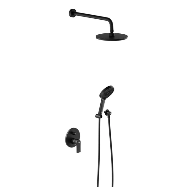 Душевой комплект Damixa Apollo черная матовая 947520300 (детальная фотография)