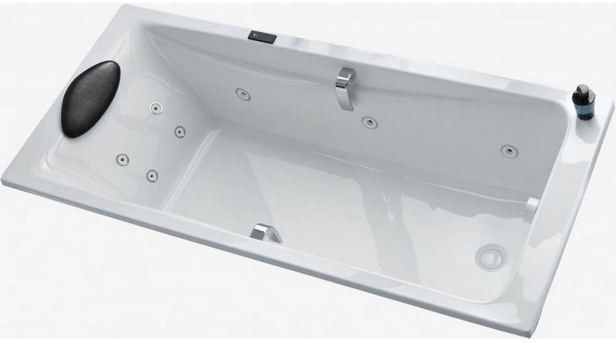 Ванна акриловая Jacob Delafon Odeon Up 180х90 см гидромассажная E5BC2190-00 (детальная фотография)