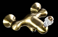 Смеситель для душа Boheme Crystal бронза