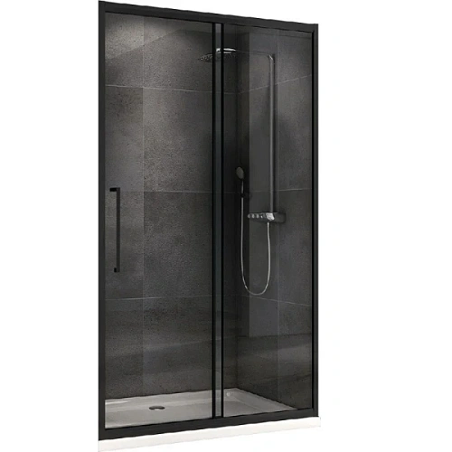 Душевая дверь Abber Schwarzer Diamant 170 см стекло прозрачное - фото 3