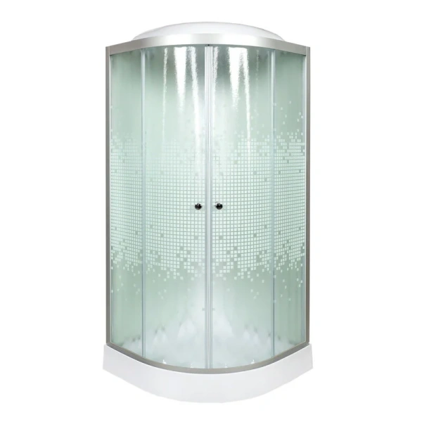 Душевая кабина Deto L 80x80 см стандартная L908 (детальная фотография)