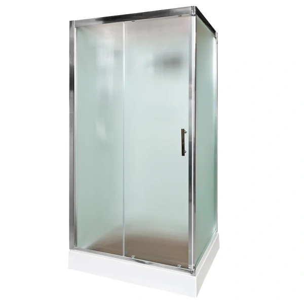 Душевая кабина Deto D 110x90 см без крыши D119 (детальная фотография), 110х90