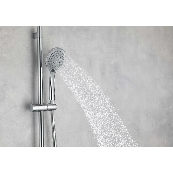 Душевой комплект Акватек Вега хром AQ1033CR (детальная фотография), современные, hi-tech index_1