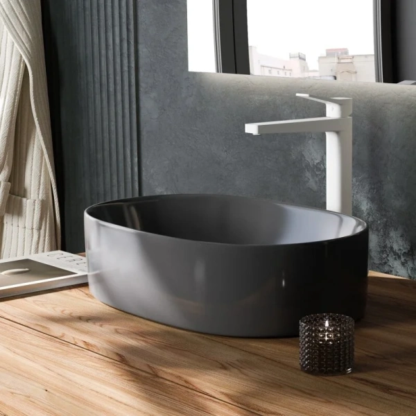 Смеситель для раковины WasserKRAFT Weil белый 2303H (детальная фотография), белые