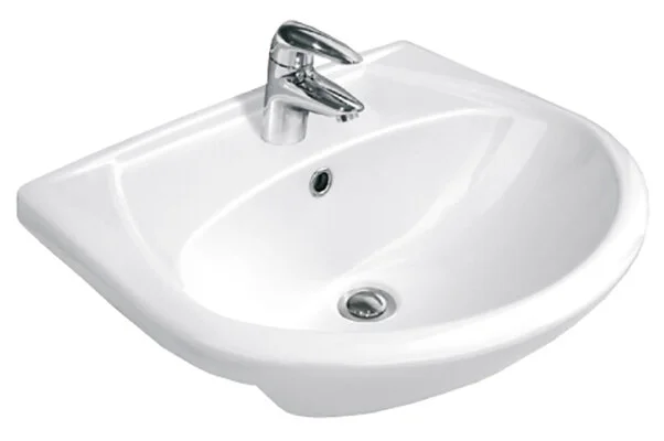 Раковина керамическая Cersanit ERICA S-UM-ERI61/1-w 61х48.5 см (детальная фотография)