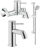 Душевой комплект Grohe BauClassic хром