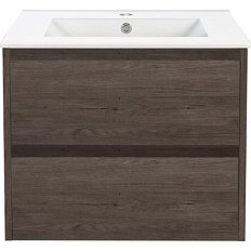Тумба под раковину подвесная Vincea Gio 60 см R.Oak