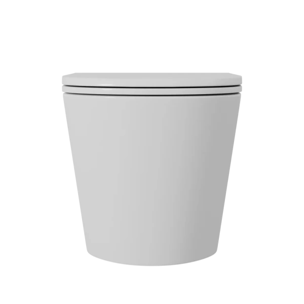 Унитаз подвесной D&K Venice безободковый DT1026516 (детальная фотография), современные, hi-tech, круглые