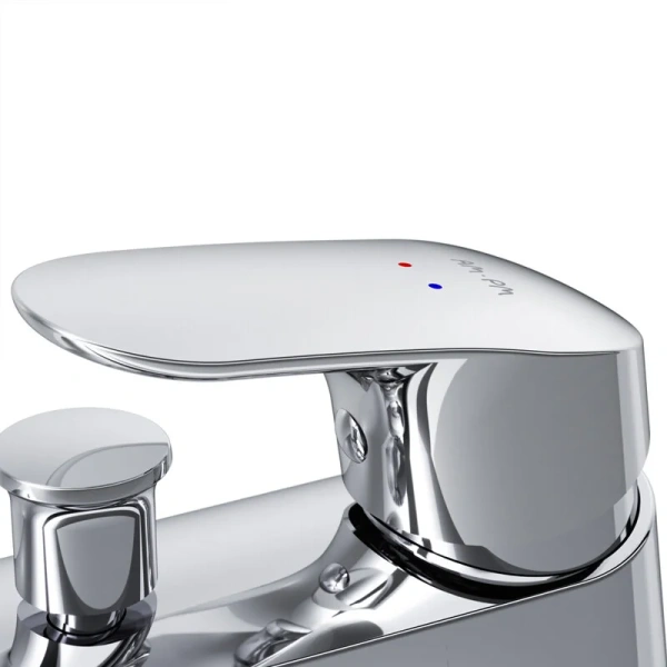 Смеситель для ванны AM.PM Like для установки на борт ванны хром F8010232 (детальная фотография), в наличии