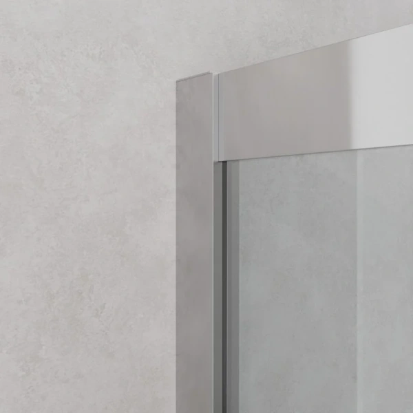 Душевой уголок Cezares Relax 120x90 см профиль хром стекло прозрачное RELAX-304-AH-2-120/90-C-CR (детальная фотография), раздвижные