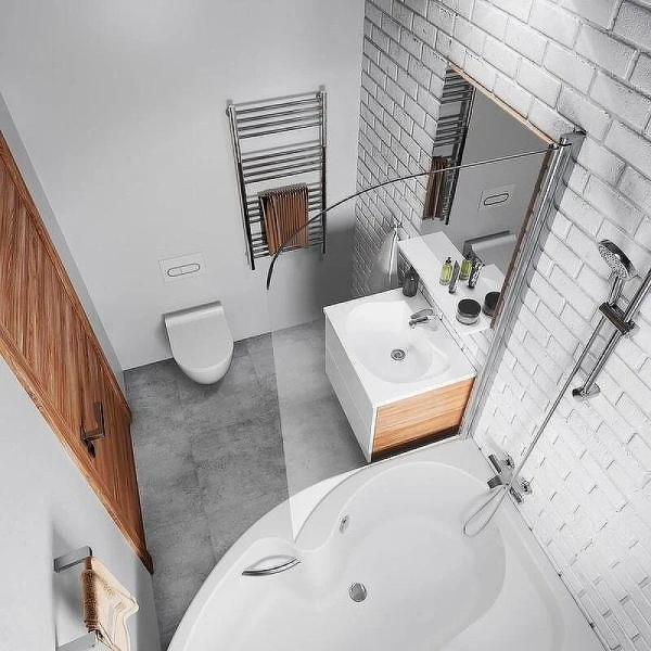 Шторка для ванны правая, профиль хром, Ravak Rosa CVSK1 140/150 7QRM0C00Y1 (детальная фотография) index_1