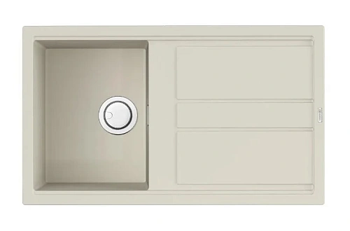 Мойка для кухни Omoikiri Kitagawa 86-WH 86 см белая - фото 1