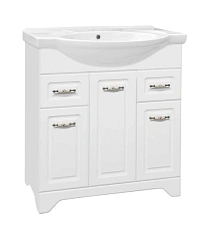 Тумба под раковину напольная Style Line Олеандр-2 71 см белая