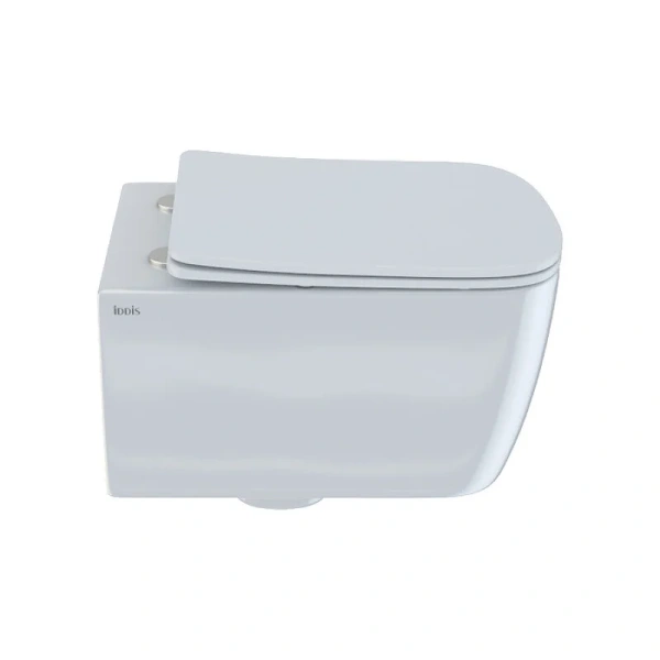 Унитаз подвесной IDDIS Bridge безободковый BRIRDSEi25 (детальная фотография), белые