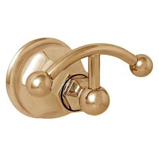 Крючок для ванной двойной, бронза, Nicolazzi Teide