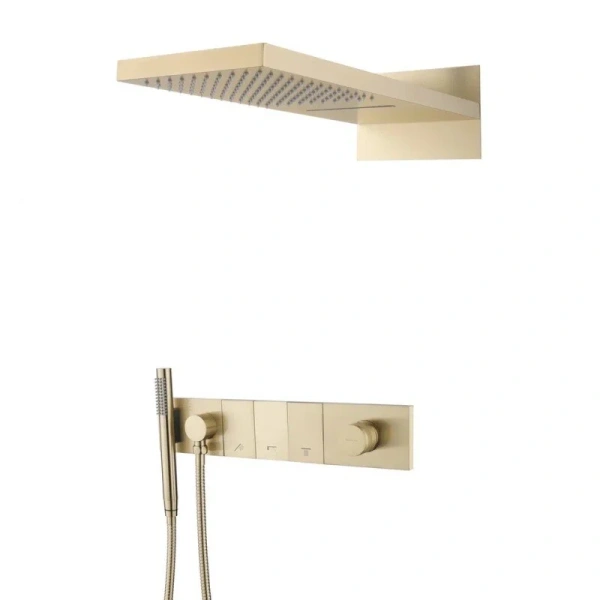 Душевой комплект Boheme Zodiac золото матовое 132-MG (детальная фотография)