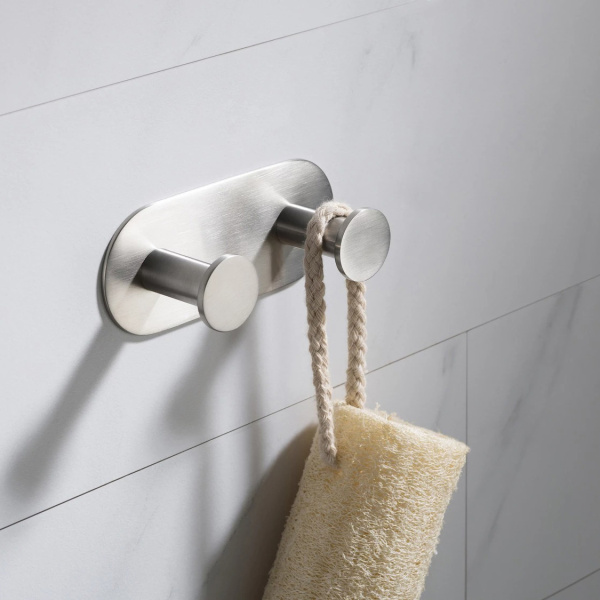 Крючок для ванной Timo Saona никель 13014/13 (детальная фотография), современные, hi-tech