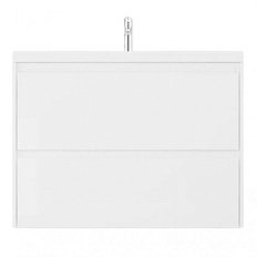 Тумба с раковиной подвесная Velvex Klaufs tpKLA.100.2Y-61 100 см с ящиками