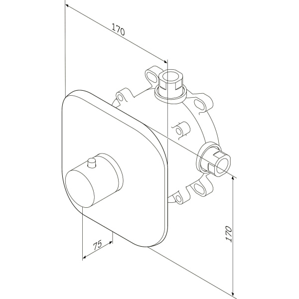 Схема (детальная фотография), для душа