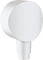 Шланговое подсоединение Hansgrohe FixFit белый матовый