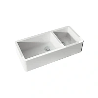 Мойка для кухни Kerasan Hannah 100 см белая