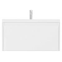 Тумба под раковину подвесная Velvex Klaufs 88 см белая